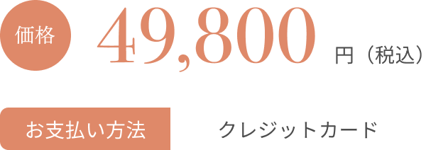 49,800円（税込）